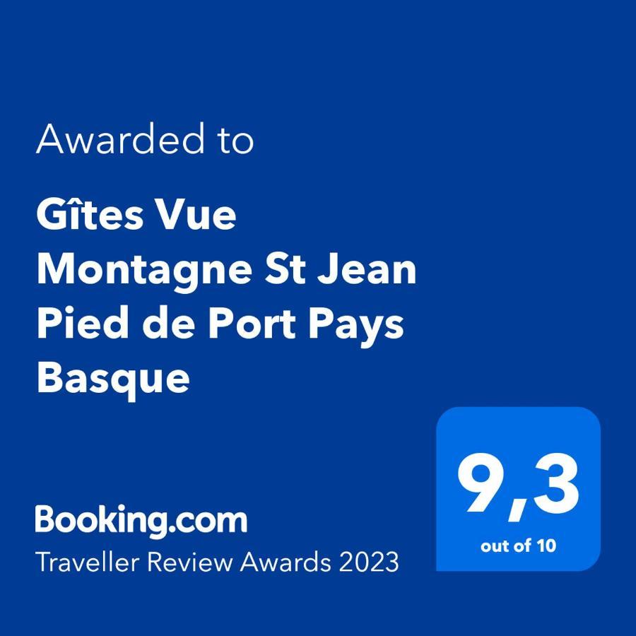 Gites Vue Montagne St Jean Pied De Port Pays Basque 생장피드포르 외부 사진